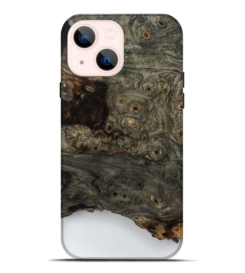 iPhone 14 Plus Wood Live Edge Phone Case - Reece (Clear, 799669)