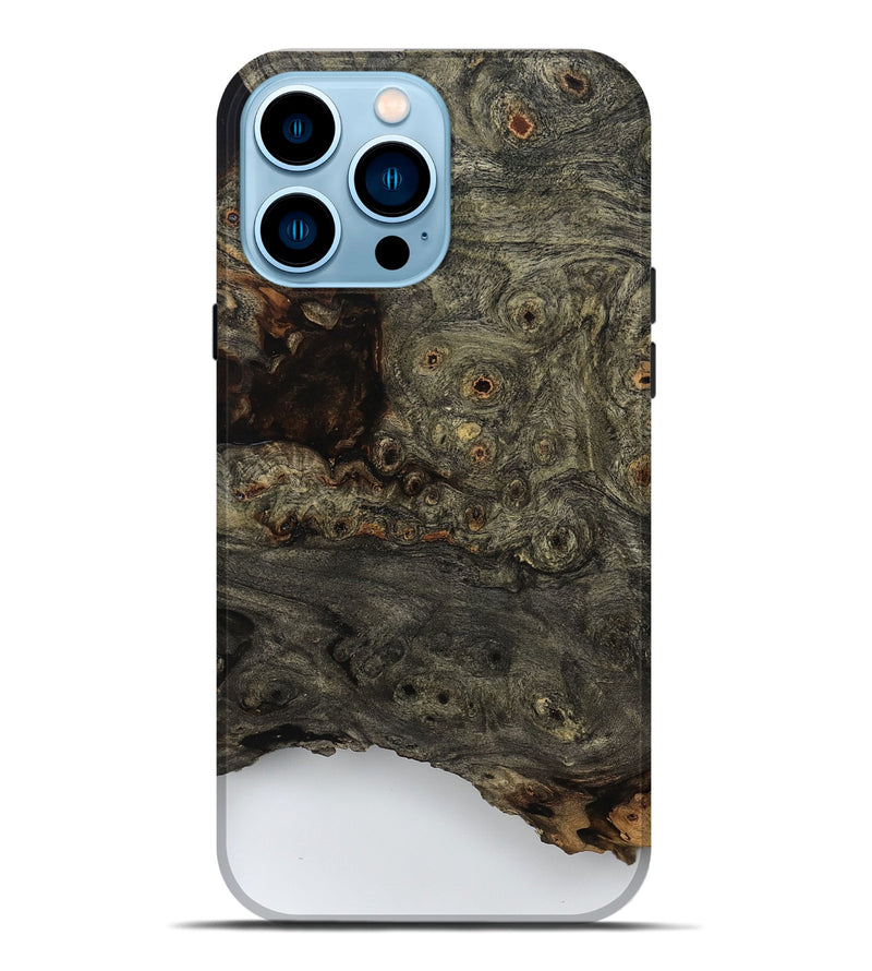 iPhone 14 Pro Max Wood Live Edge Phone Case - Reece (Clear, 799669)