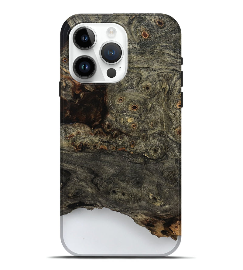 iPhone 15 Pro Max Wood Live Edge Phone Case - Reece (Clear, 799669)
