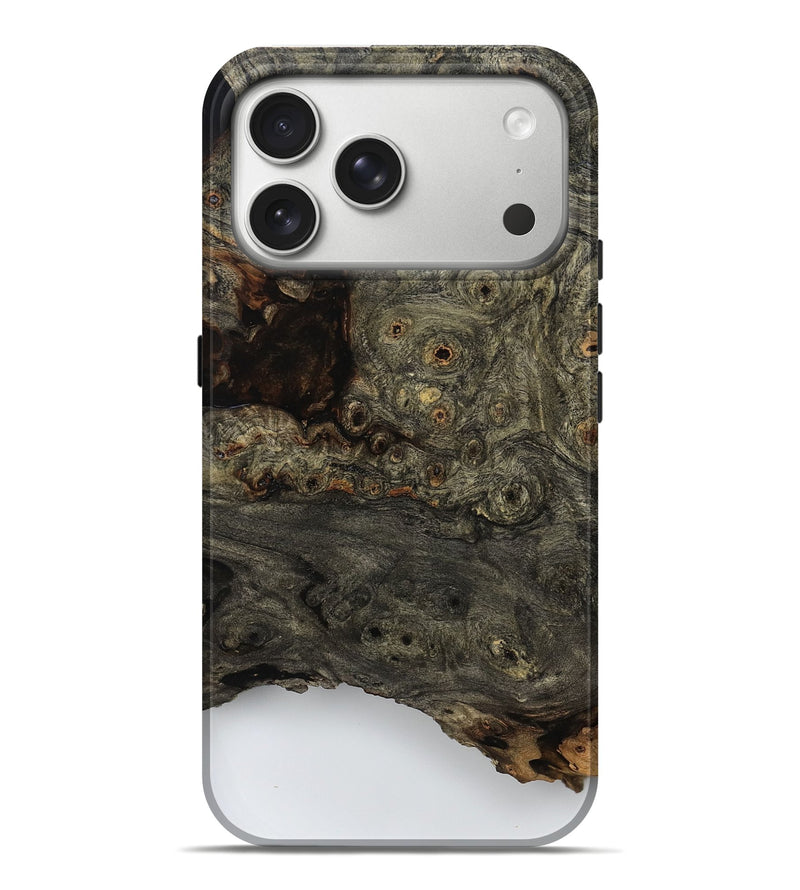 iPhone 17 Pro Max Wood Live Edge Phone Case - Reece (Clear, 799669)