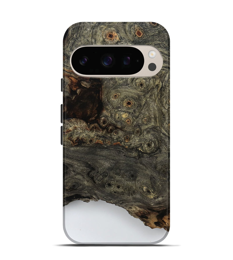 Pixel 10 Pro Wood Live Edge Phone Case - Reece (Clear, 799669)