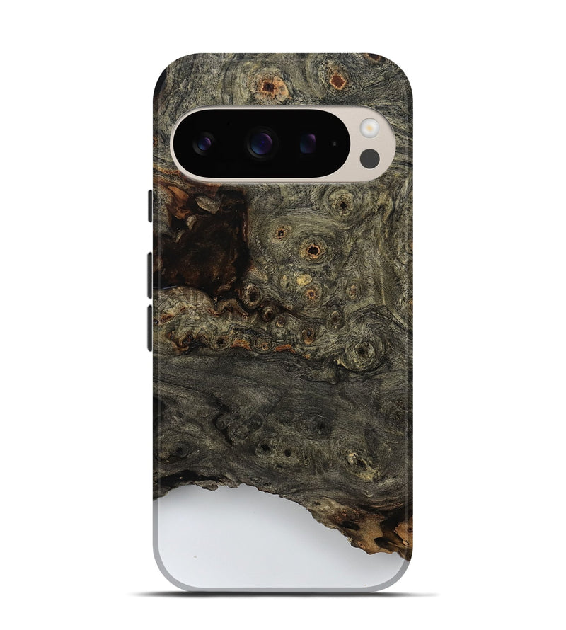 Pixel 9 Pro Wood Live Edge Phone Case - Reece (Clear, 799669)