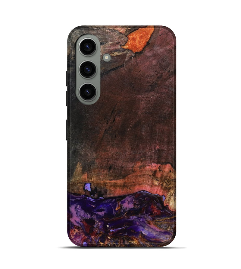 Galaxy S24 Wood Live Edge Phone Case - Israel (Red, 799670)