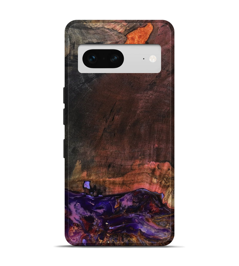 Pixel 7 Wood Live Edge Phone Case - Israel (Red, 799670)