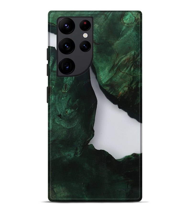 Galaxy S22 Ultra Wood Live Edge Phone Case - Zayn (Clear, 799671)