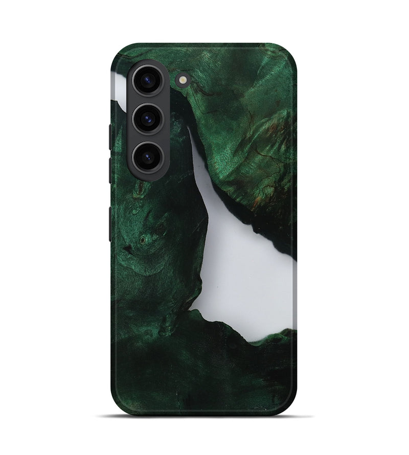 Galaxy S23 Wood Live Edge Phone Case - Zayn (Clear, 799671)