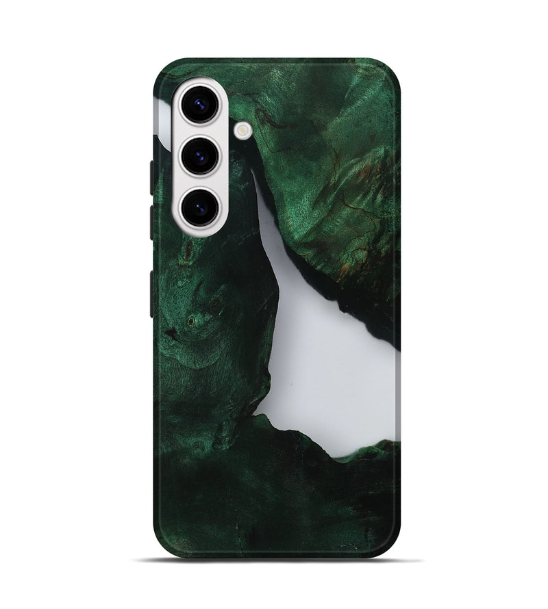 Galaxy S25 Wood Live Edge Phone Case - Zayn (Clear, 799671)