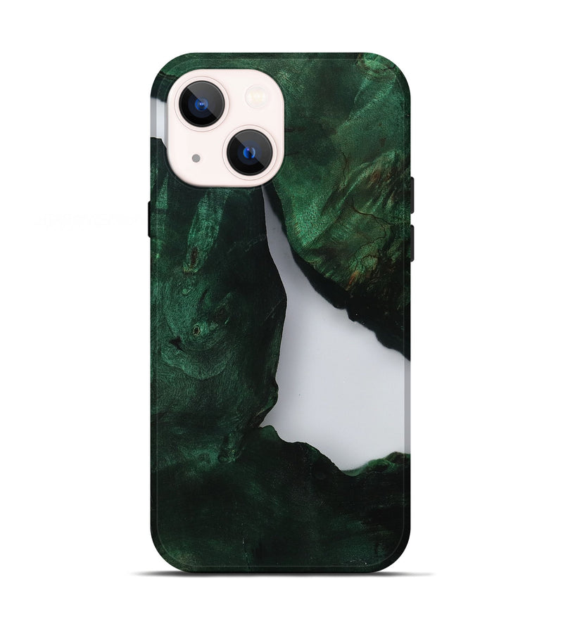 iPhone 13 Wood Live Edge Phone Case - Zayn (Clear, 799671)