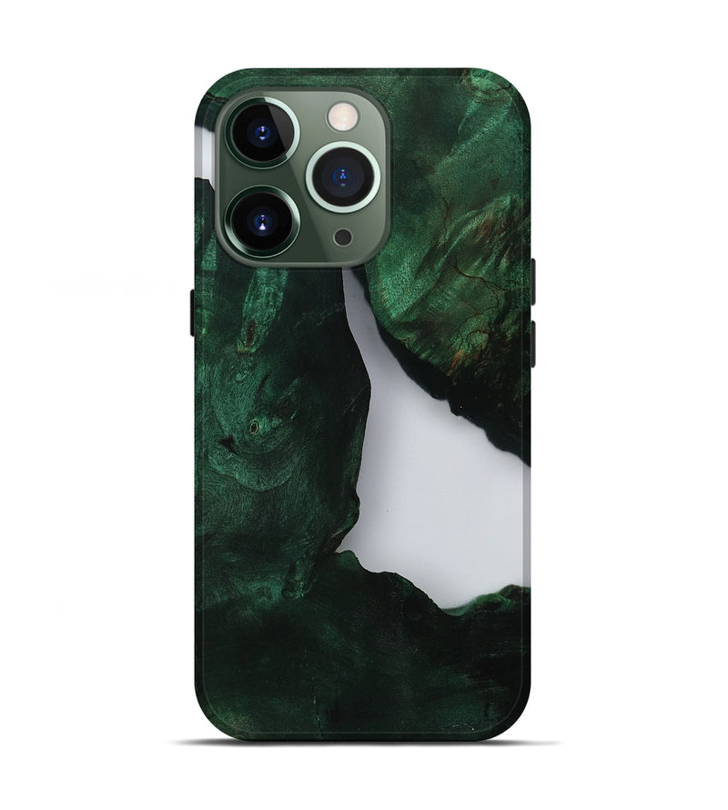 iPhone 13 Pro Wood Live Edge Phone Case - Zayn (Clear, 799671)