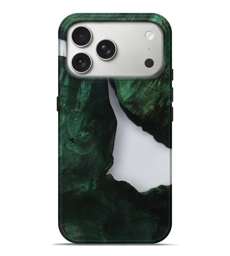 iPhone 17 Pro Max Wood Live Edge Phone Case - Zayn (Clear, 799671)