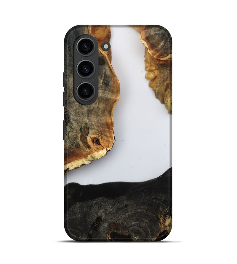 Galaxy S23 Wood Live Edge Phone Case - Dana (Clear, 799672)