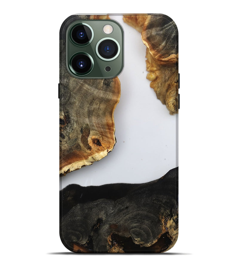 iPhone 13 Pro Max Wood Live Edge Phone Case - Dana (Clear, 799672)