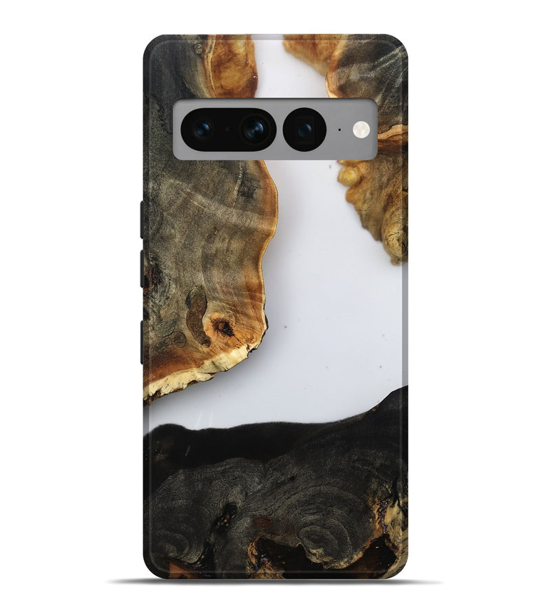 Pixel 7 Pro Wood Live Edge Phone Case - Dana (Clear, 799672)