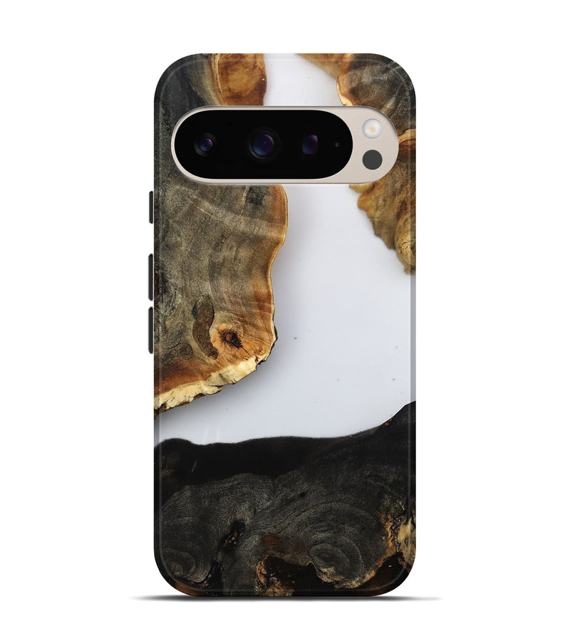 Pixel 9 Wood Live Edge Phone Case - Dana (Clear, 799672)