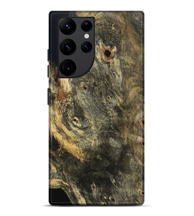 Galaxy S22 Ultra Wood Live Edge Phone Case - Katina (Wood Burl, 799673)