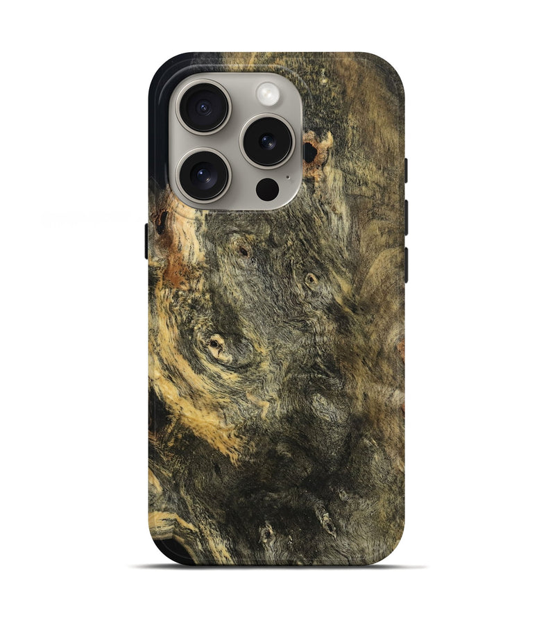 iPhone 16 Pro Wood Live Edge Phone Case - Katina (Wood Burl, 799673)
