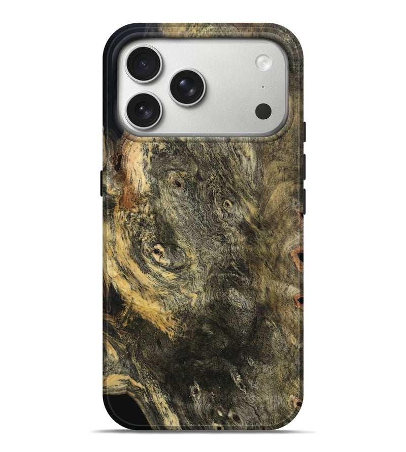 iPhone 17 Pro Max Wood Live Edge Phone Case - Katina (Wood Burl, 799673)