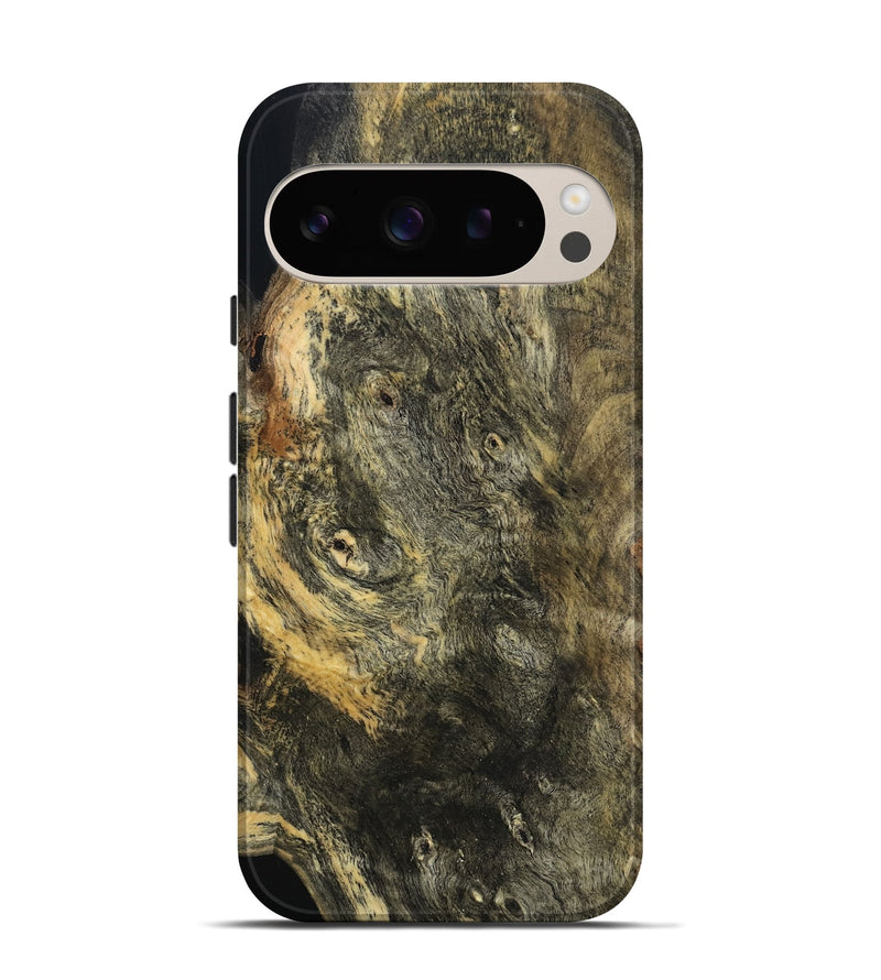 Pixel 9 Pro Wood Live Edge Phone Case - Katina (Wood Burl, 799673)