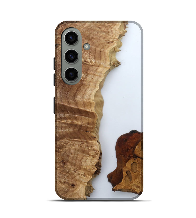 Galaxy S24 Wood Live Edge Phone Case - Marty (Clear, 799674)