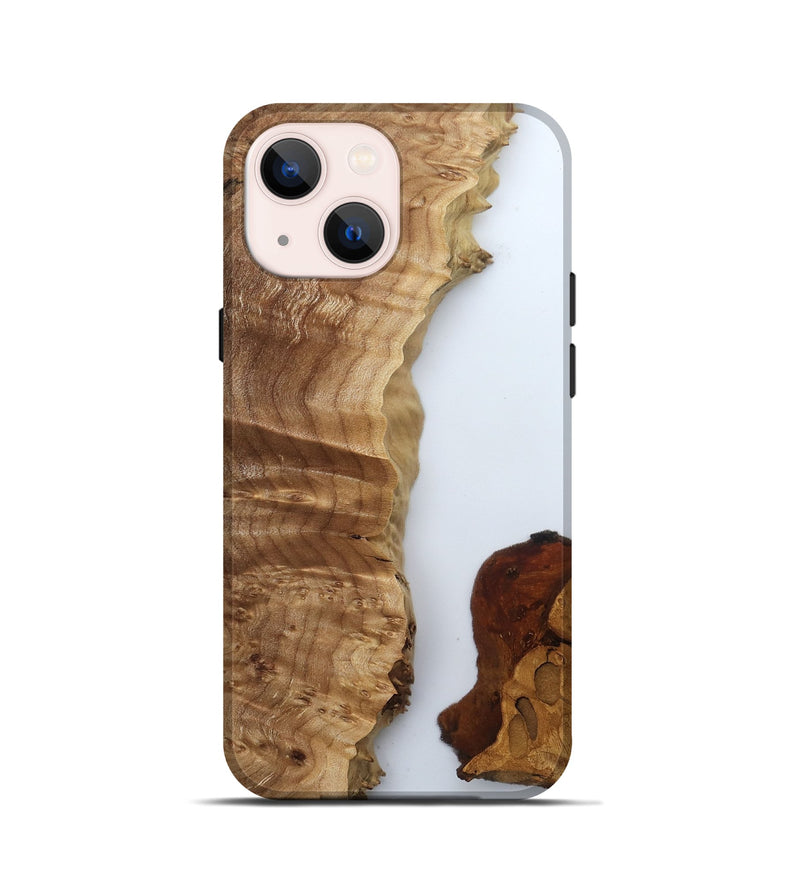 iPhone 13 mini Wood Live Edge Phone Case - Marty (Clear, 799674)