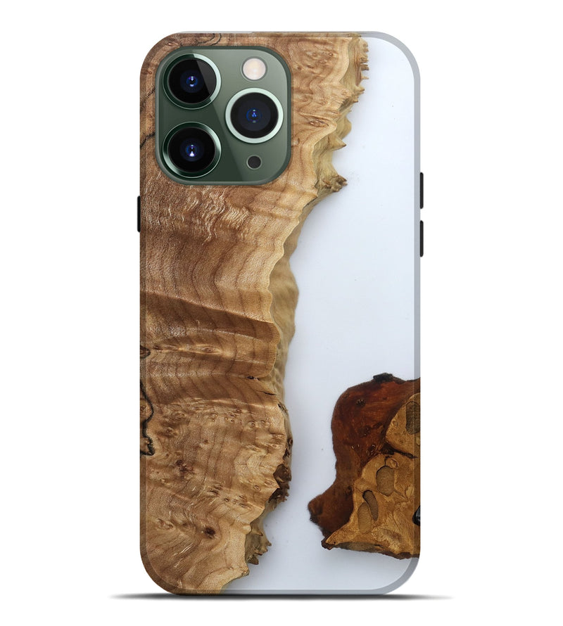 iPhone 13 Pro Max Wood Live Edge Phone Case - Marty (Clear, 799674)