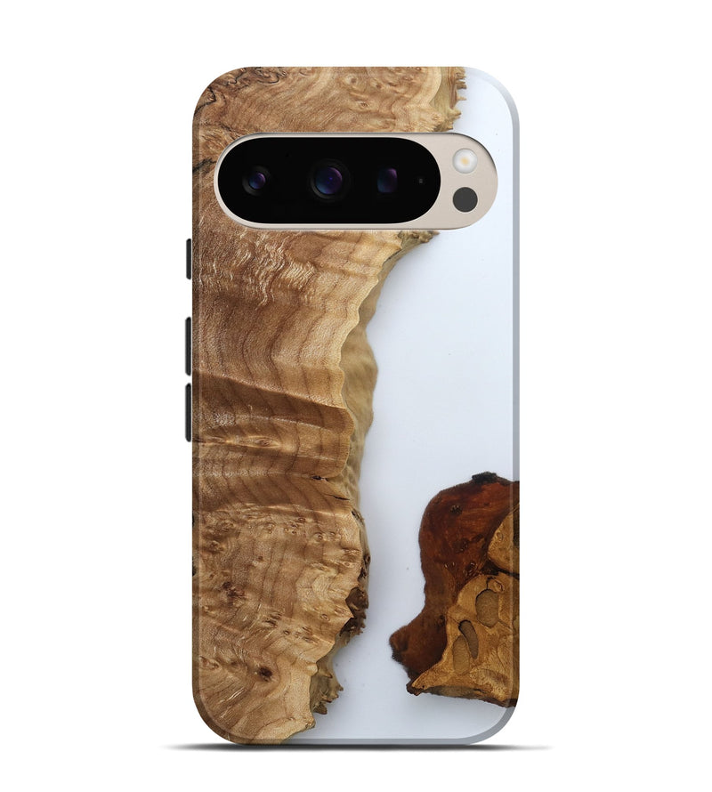 Pixel 9 Pro Wood Live Edge Phone Case - Marty (Clear, 799674)