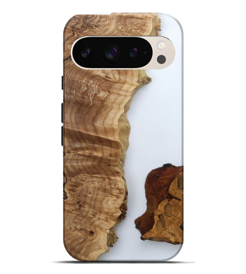 Pixel 9 Pro XL Wood Live Edge Phone Case - Marty (Clear, 799674)
