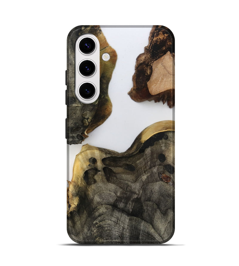 Galaxy S25 Wood Live Edge Phone Case - Kaliyah (Clear, 799676)