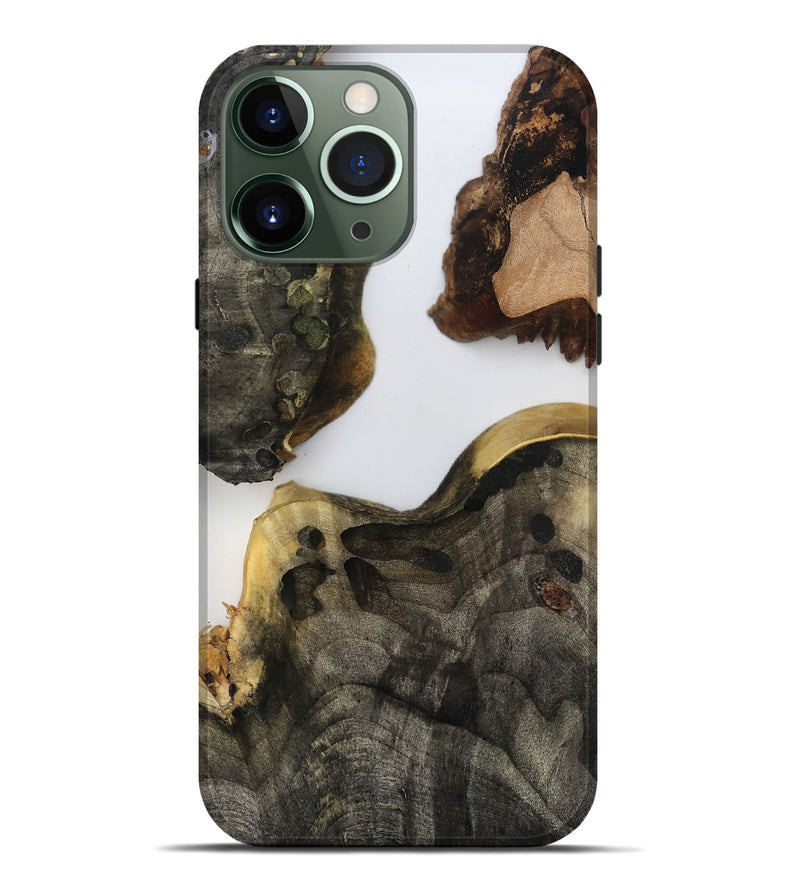 iPhone 13 Pro Max Wood Live Edge Phone Case - Kaliyah (Clear, 799676)