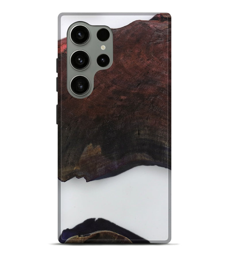 Galaxy S24 Ultra Wood Live Edge Phone Case - Clare (Clear, 799679)