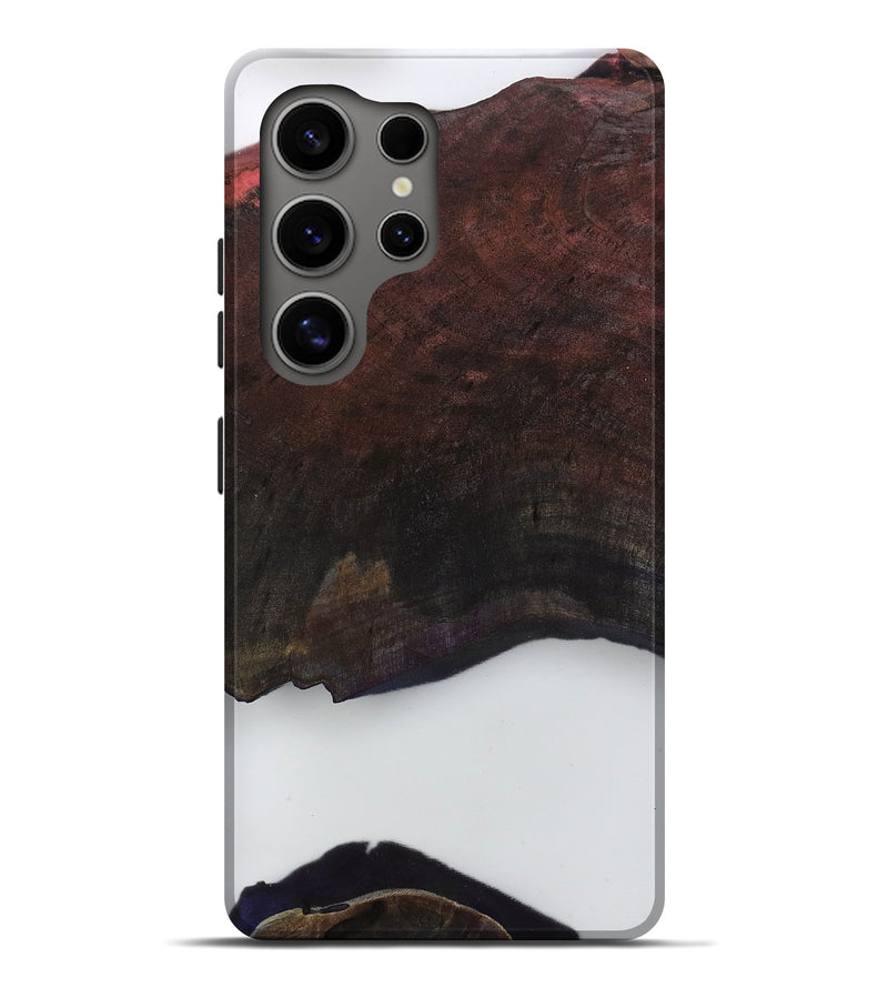 Galaxy S25 Ultra Wood Live Edge Phone Case - Clare (Clear, 799679)