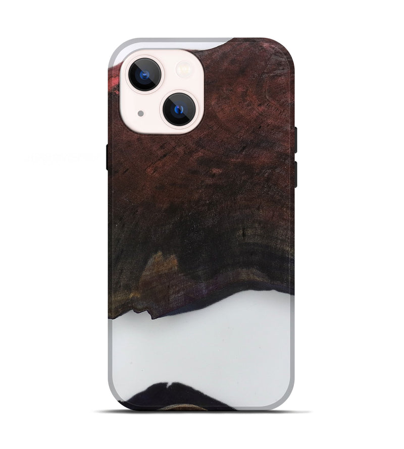 iPhone 13 Wood Live Edge Phone Case - Clare (Clear, 799679)