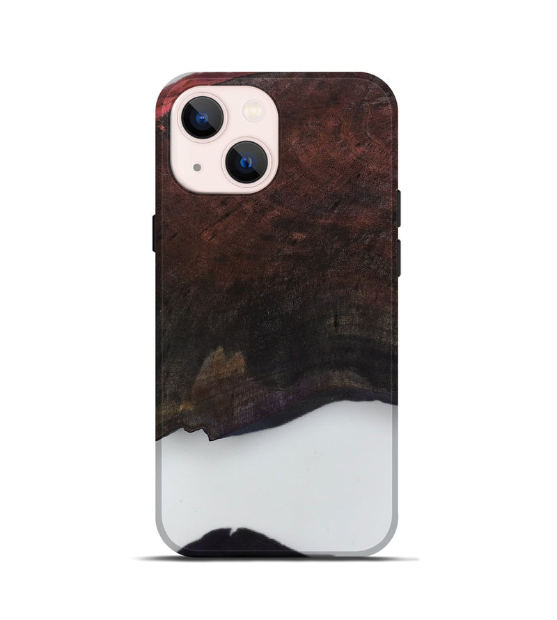 iPhone 13 mini Wood Live Edge Phone Case - Clare (Clear, 799679)