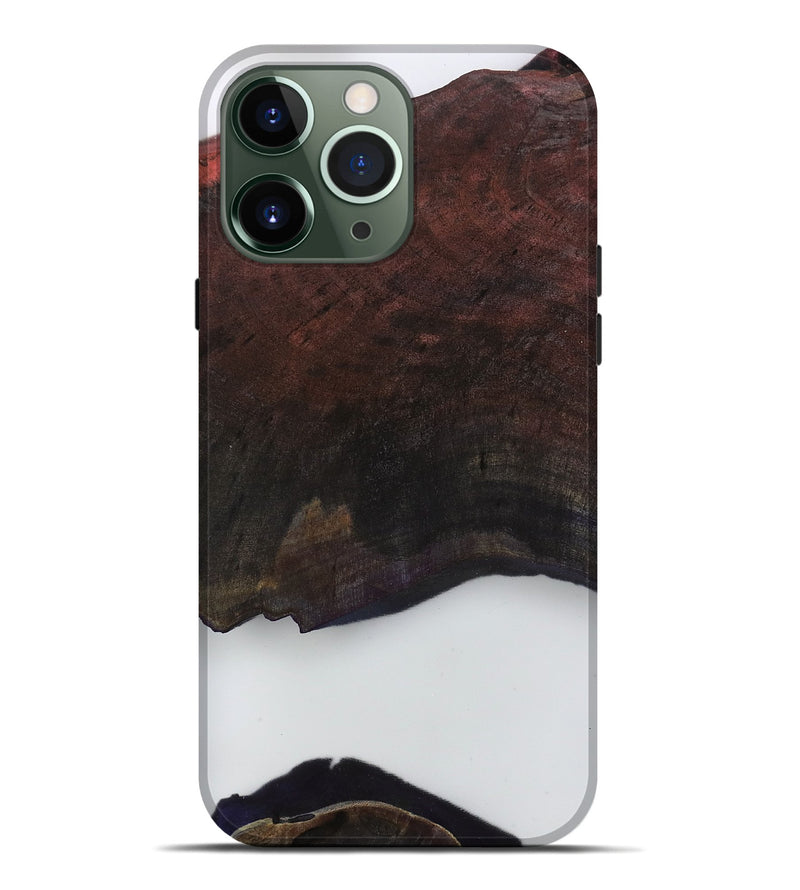 iPhone 13 Pro Max Wood Live Edge Phone Case - Clare (Clear, 799679)