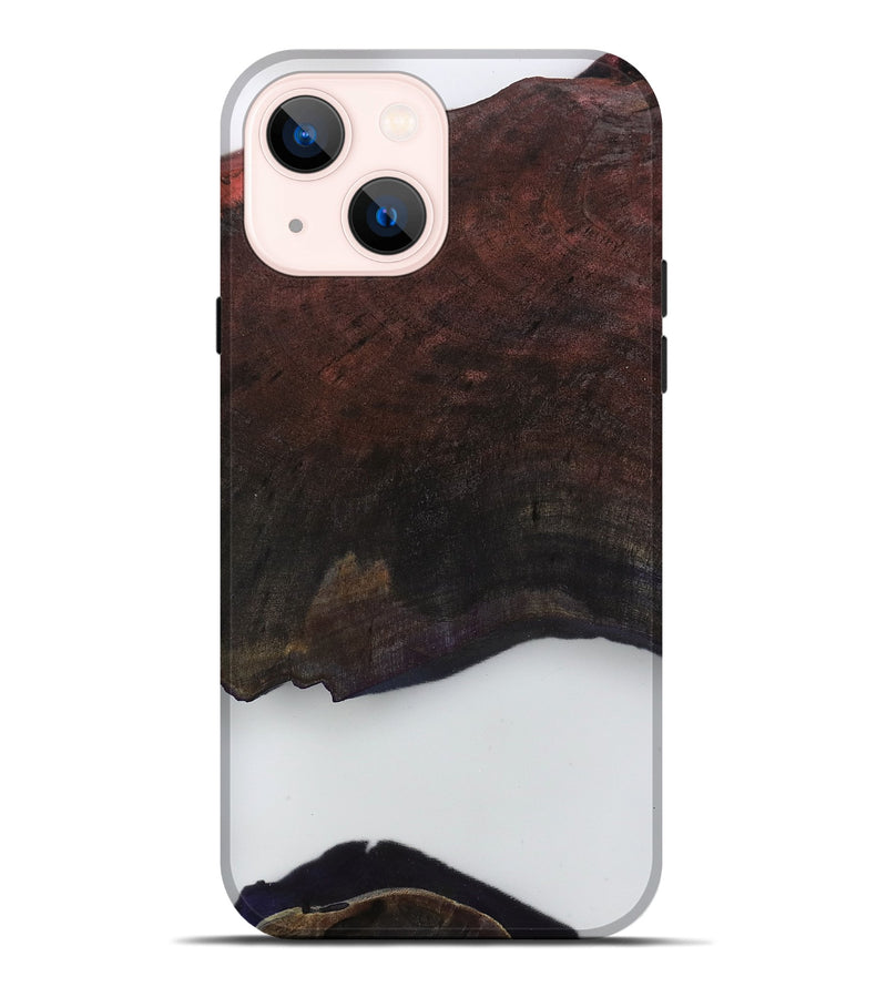 iPhone 14 Plus Wood Live Edge Phone Case - Clare (Clear, 799679)
