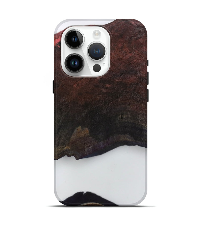 iPhone 15 Pro Wood Live Edge Phone Case - Clare (Clear, 799679)
