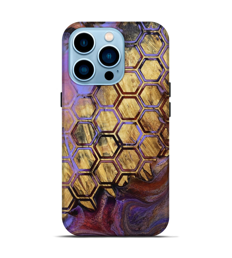 iPhone 14 Pro Wood Live Edge Phone Case - Westley (Pattern, 799680)