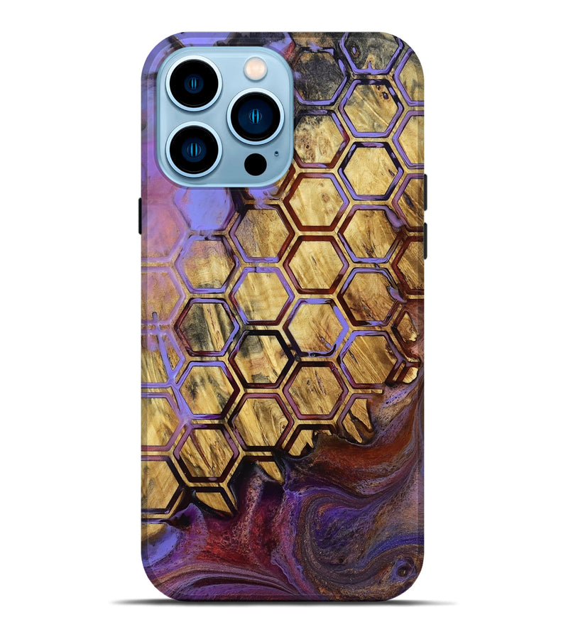 iPhone 14 Pro Max Wood Live Edge Phone Case - Westley (Pattern, 799680)