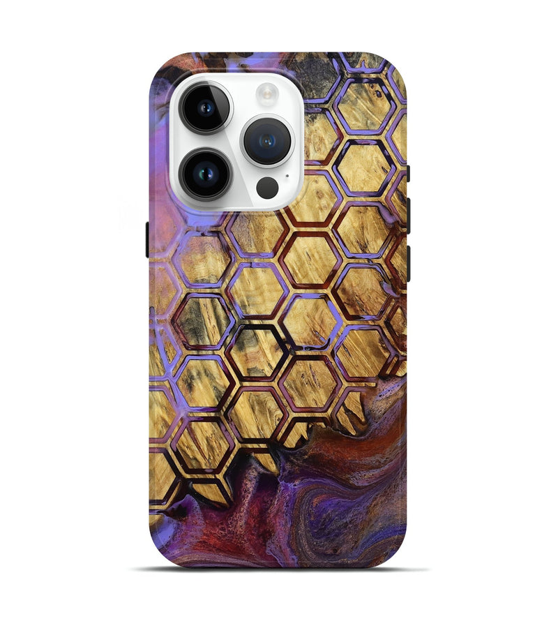 iPhone 15 Pro Wood Live Edge Phone Case - Westley (Pattern, 799680)