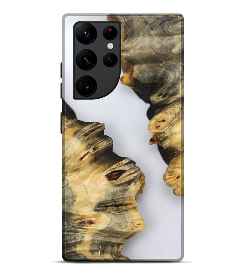 Galaxy S22 Ultra Wood Live Edge Phone Case - Eliam (Clear, 799684)