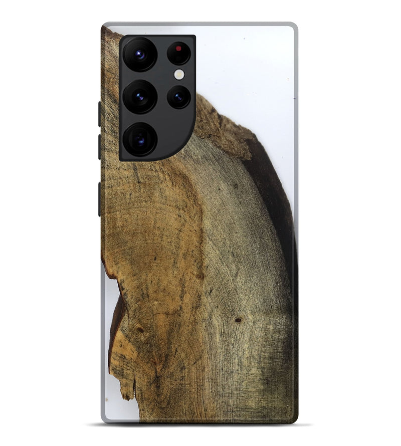 Galaxy S22 Ultra Wood Live Edge Phone Case - Rachel (Clear, 799685)