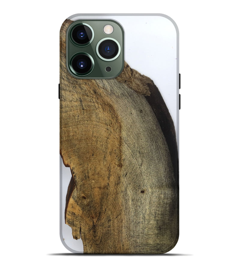 iPhone 13 Pro Max Wood Live Edge Phone Case - Rachel (Clear, 799685)