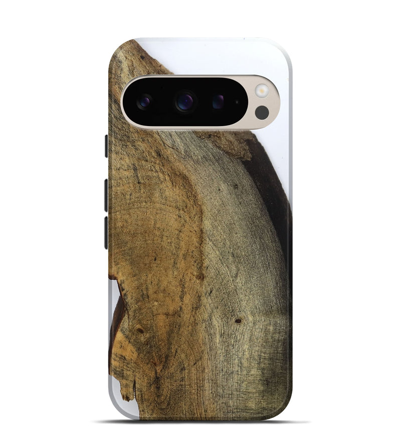 Pixel 9 Wood Live Edge Phone Case - Rachel (Clear, 799685)