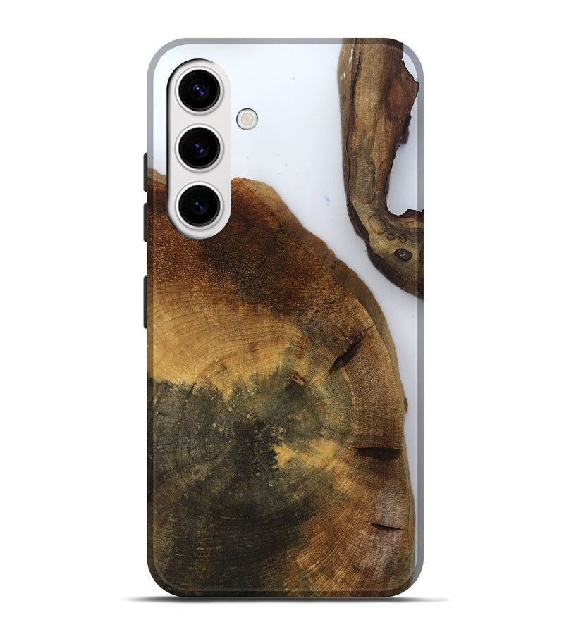 Galaxy S25 Plus Wood Live Edge Phone Case - Howard (Clear, 799686)