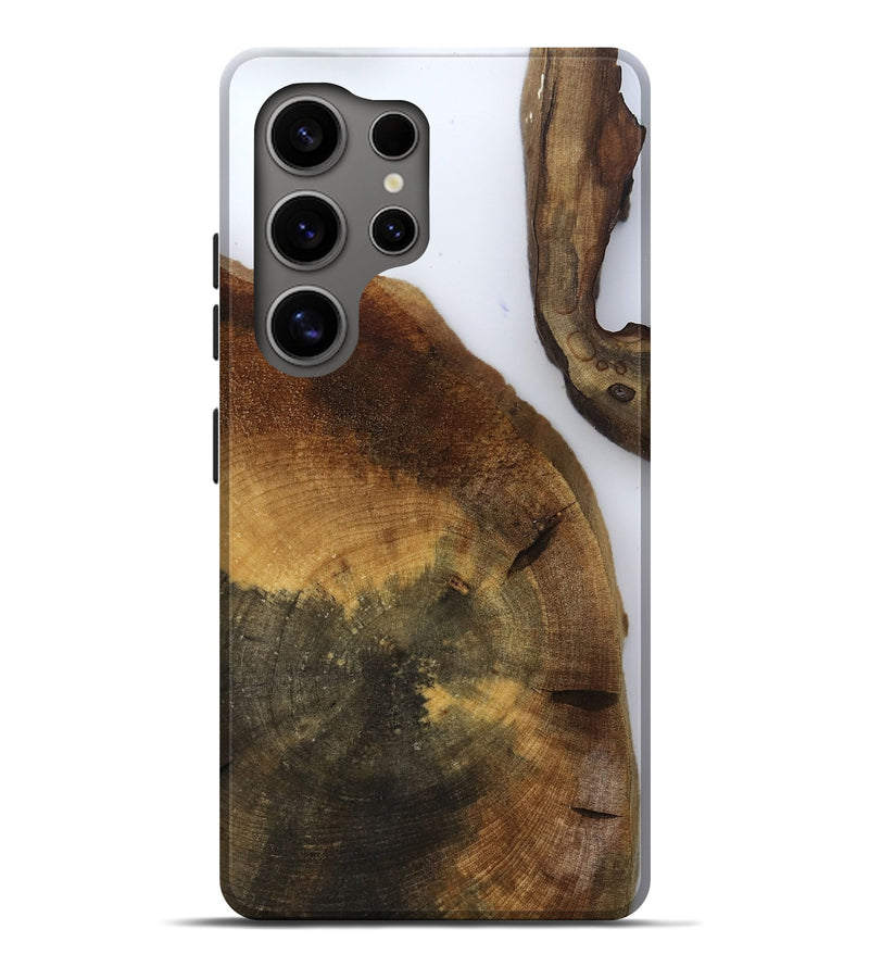 Galaxy S25 Ultra Wood Live Edge Phone Case - Howard (Clear, 799686)