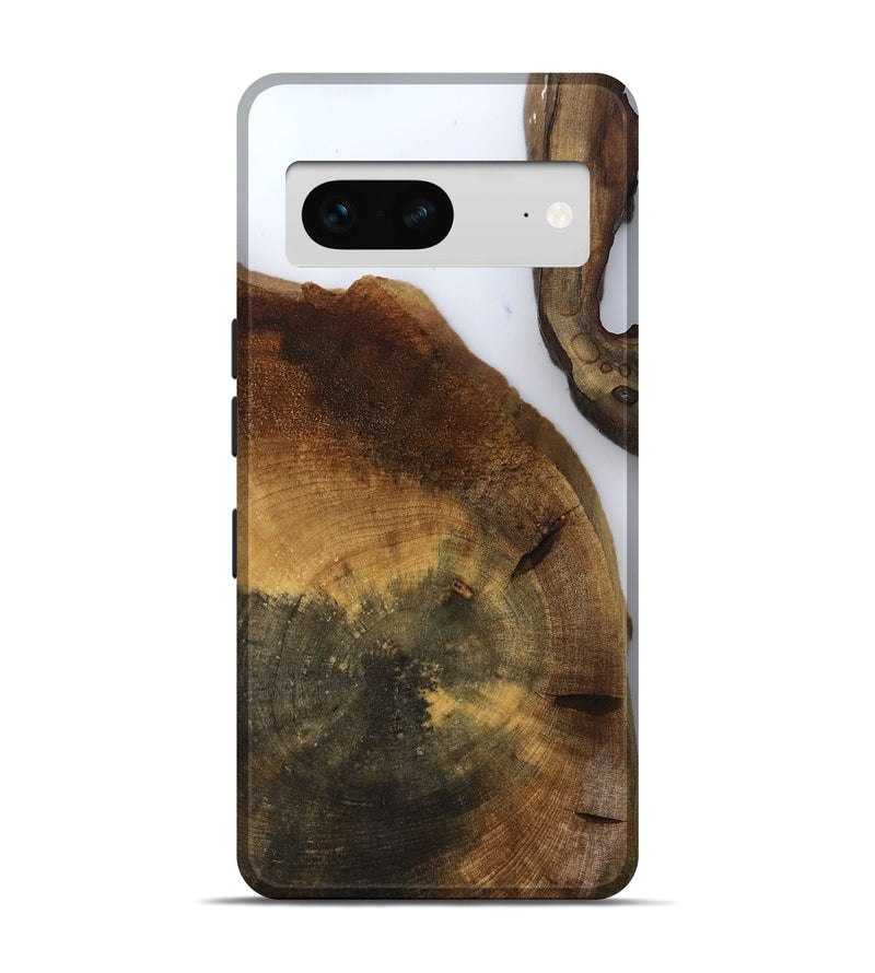 Pixel 7 Wood Live Edge Phone Case - Howard (Clear, 799686)