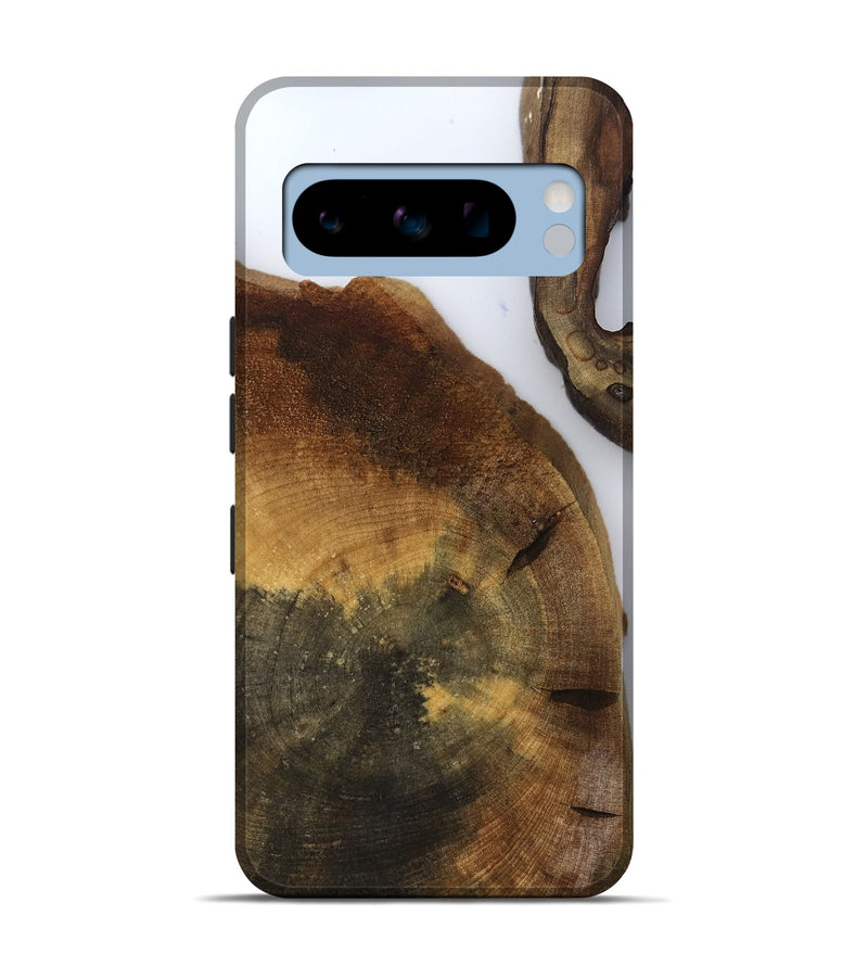 Pixel 8 Pro Wood Live Edge Phone Case - Howard (Clear, 799686)