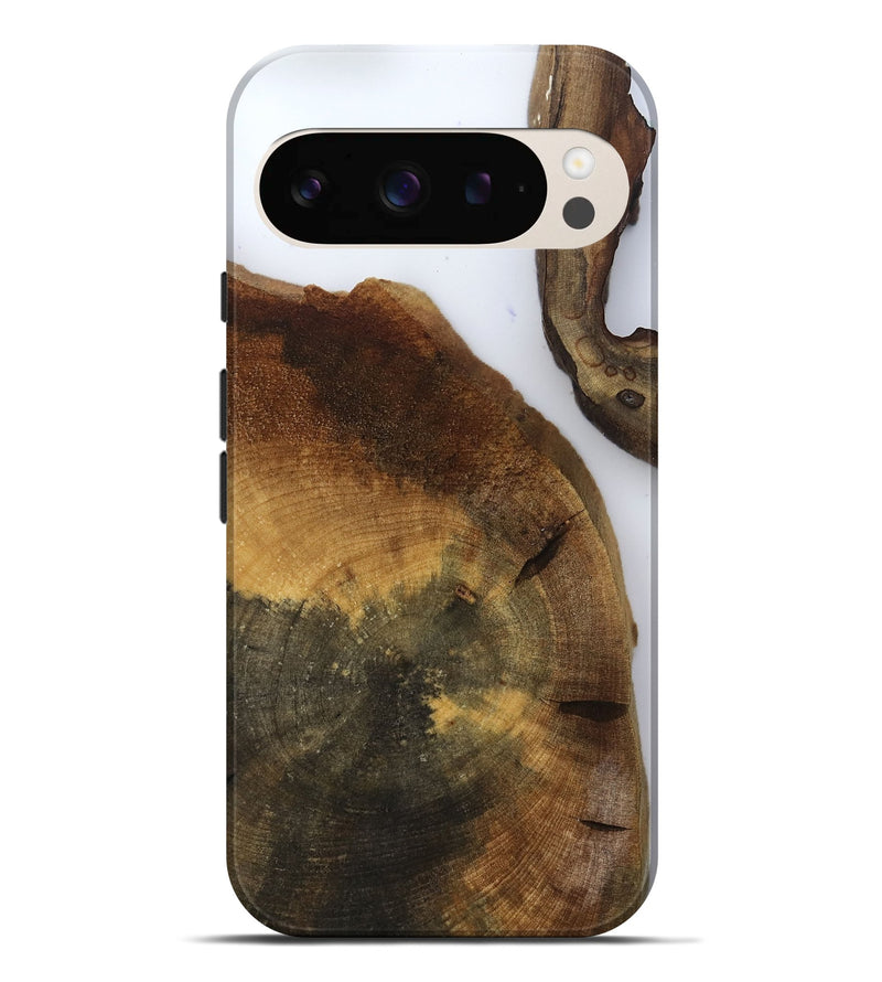 Pixel 9 Pro XL Wood Live Edge Phone Case - Howard (Clear, 799686)