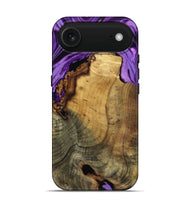 iPhone 17 Air Wood Live Edge Phone Case - Ivy (Purple, 799687)