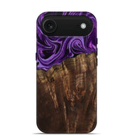 iPhone 17 Air Wood Live Edge Phone Case - Hellen (Purple, 799688)